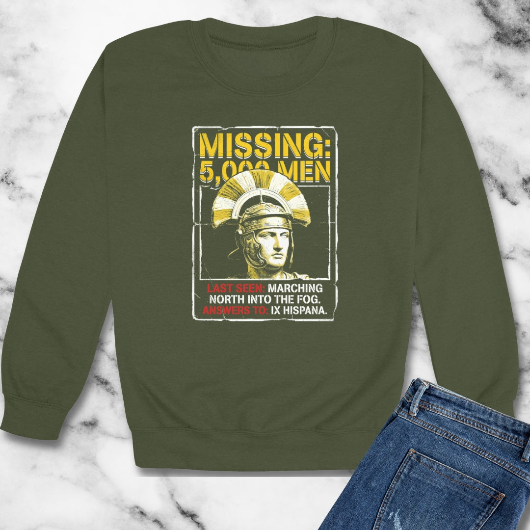 Lost Missing Ninth Legio IX Unisex Heavy Crewneck Sweatshirt