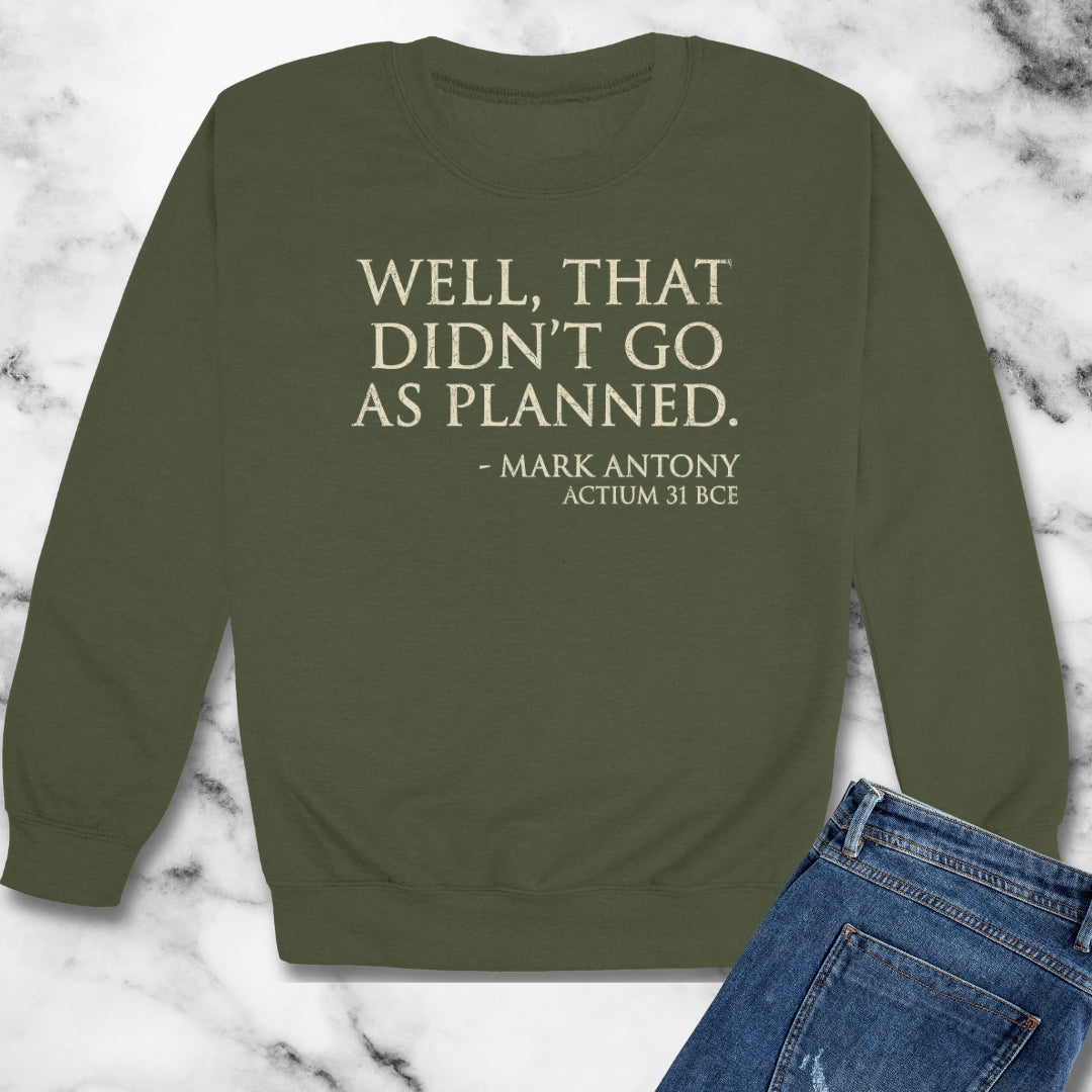 Mark Antony Actium Quote Unisex Heavy Crewneck Sweatshirt
