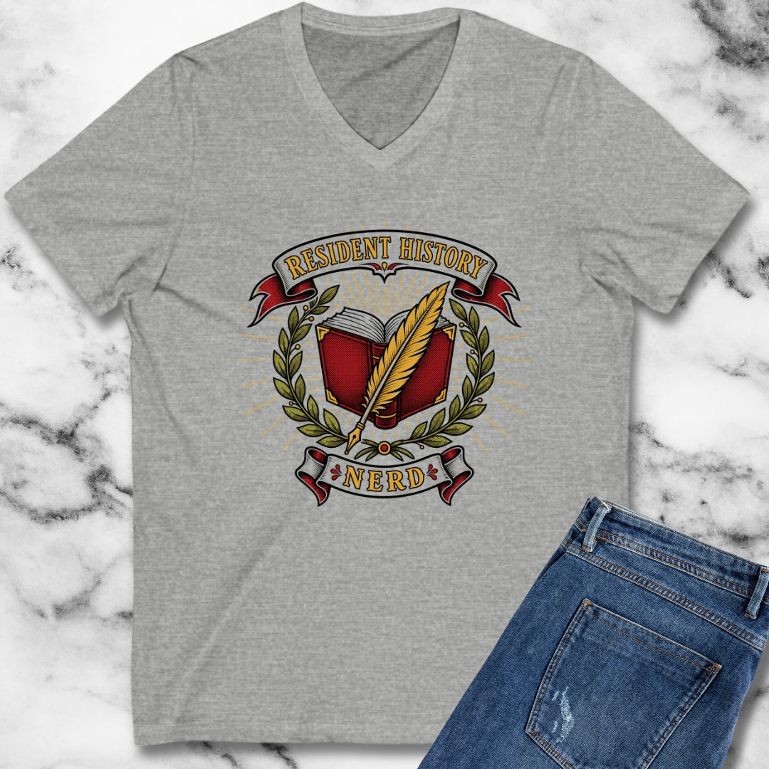 Resident History Nerd V-neck