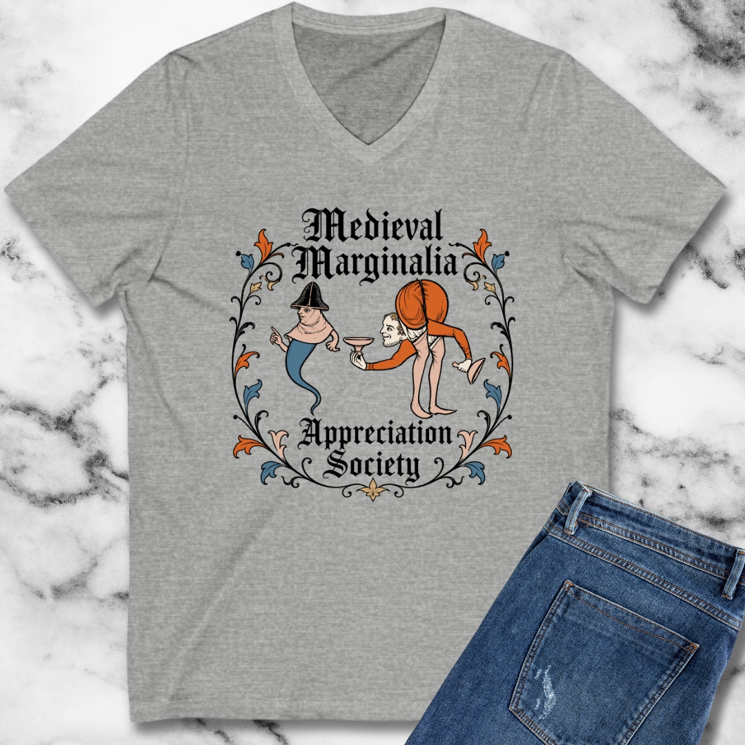 Medieval Marginalia Appreciation Society Men V-neck