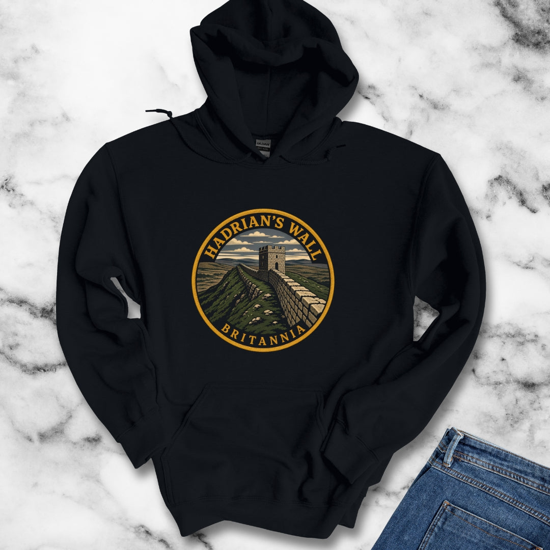 Hadrian's Wall Britannia Patch Hoodie