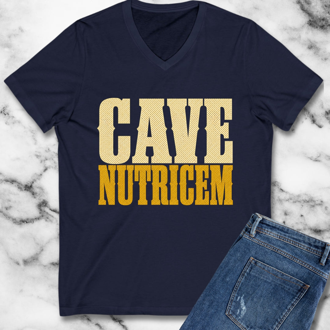Cave Nutricem Beware the Nurse V-Neck