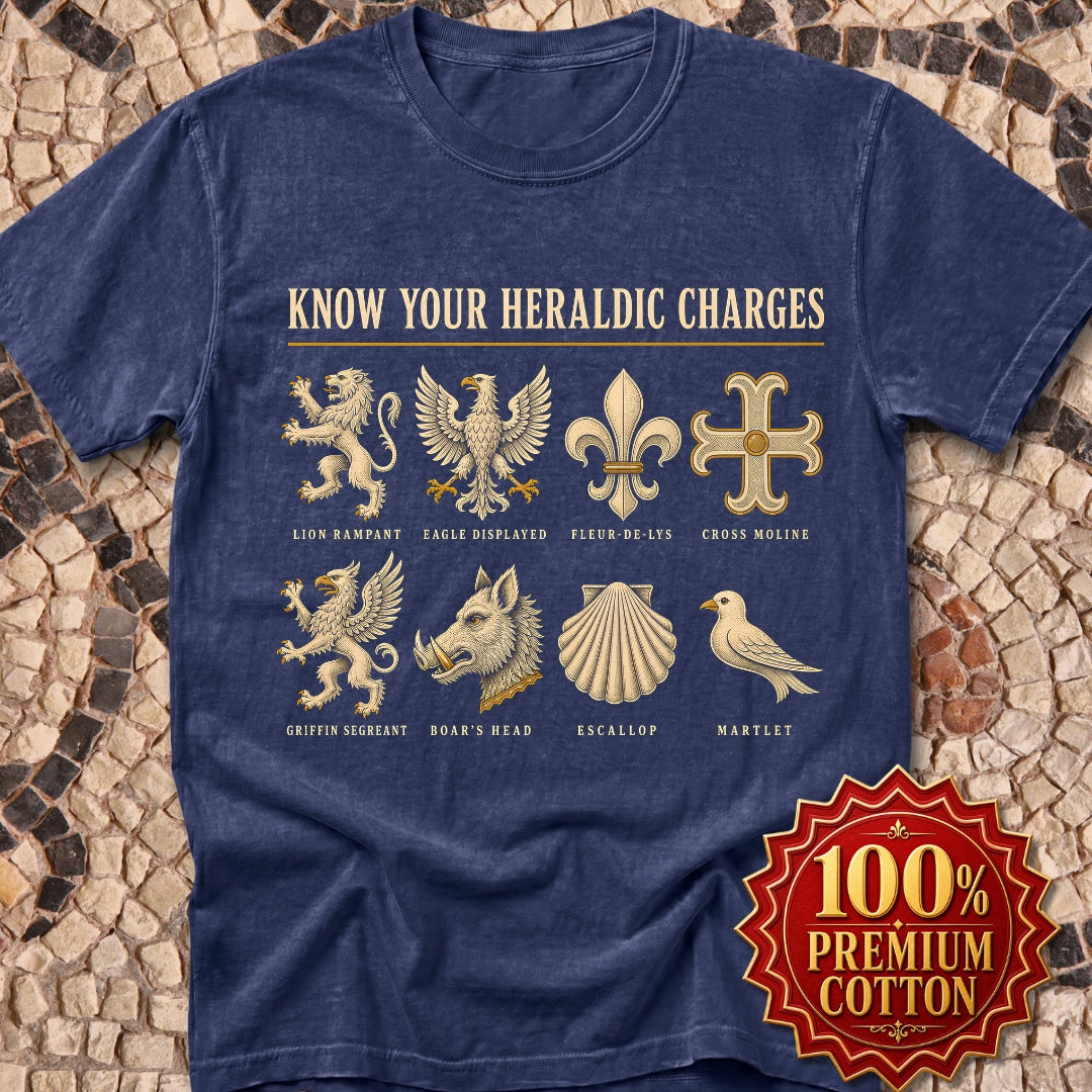 Know Your Heraldic Charges Premium Tee