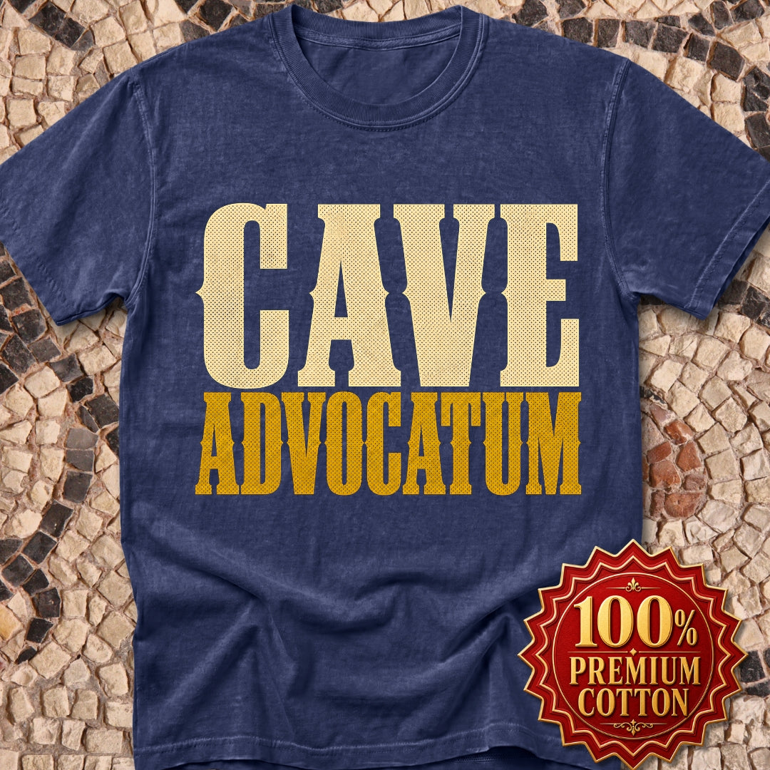 Cave Advocatum Beware the Lawyer Premium Tee