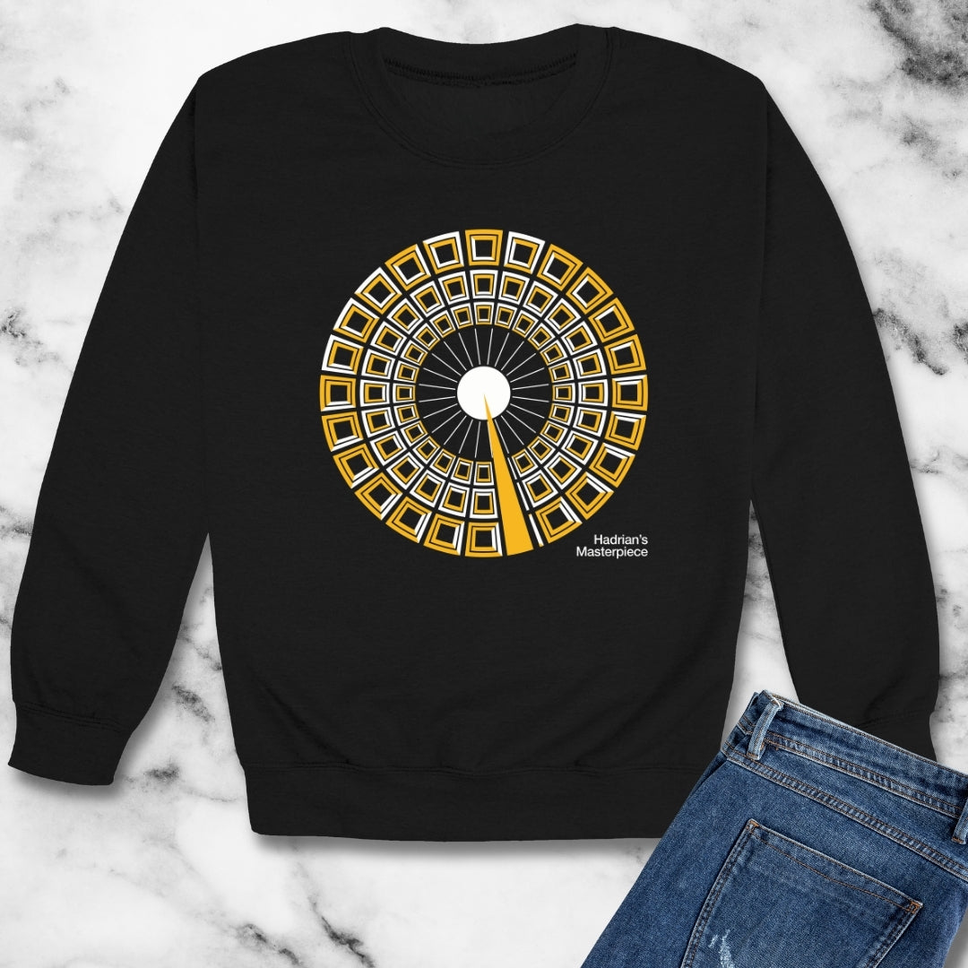Pantheon Hadrian's Masterpiece Unisex Heavy Crewneck Sweatshirt