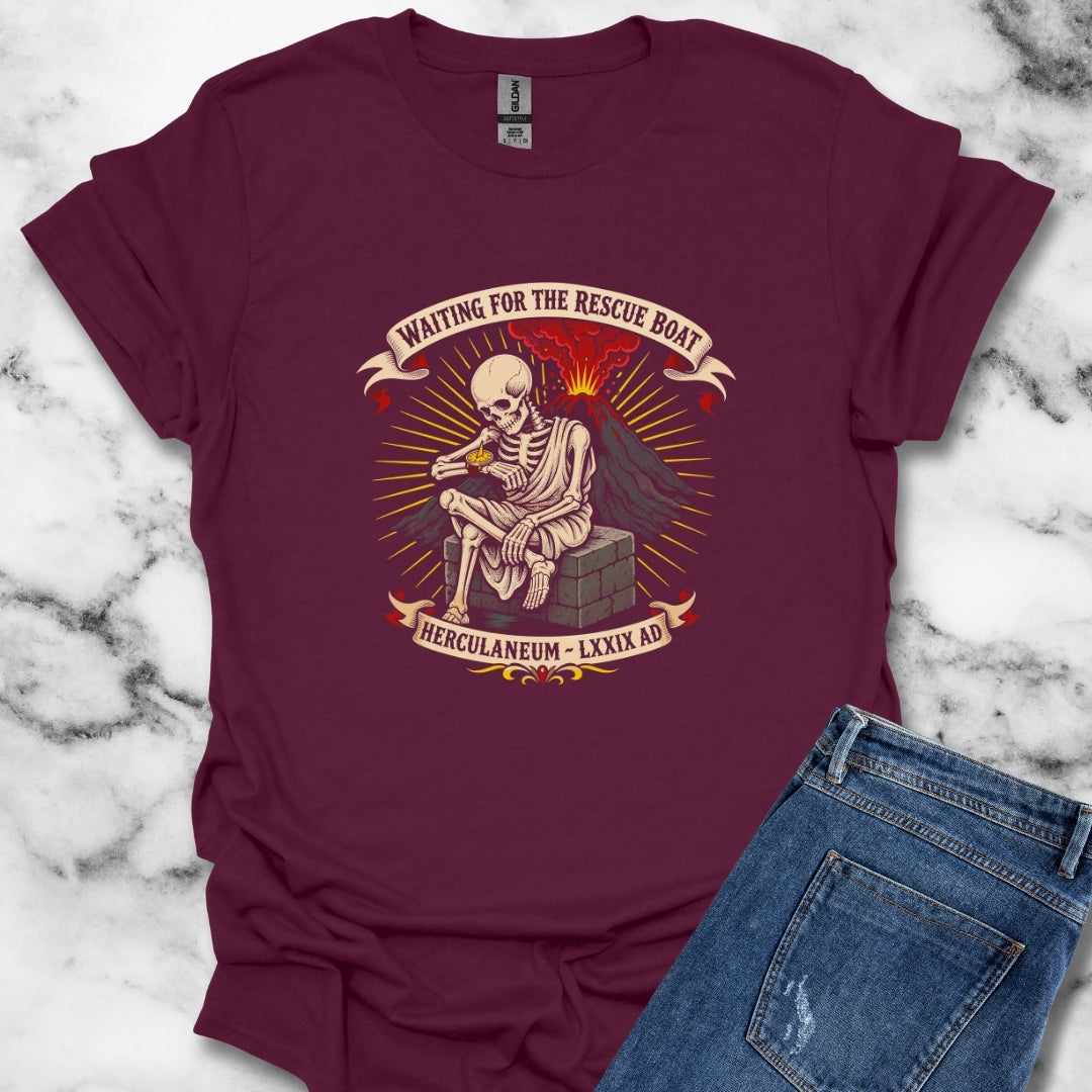 Waiting for Rescue Herculaneum T-Shirt
