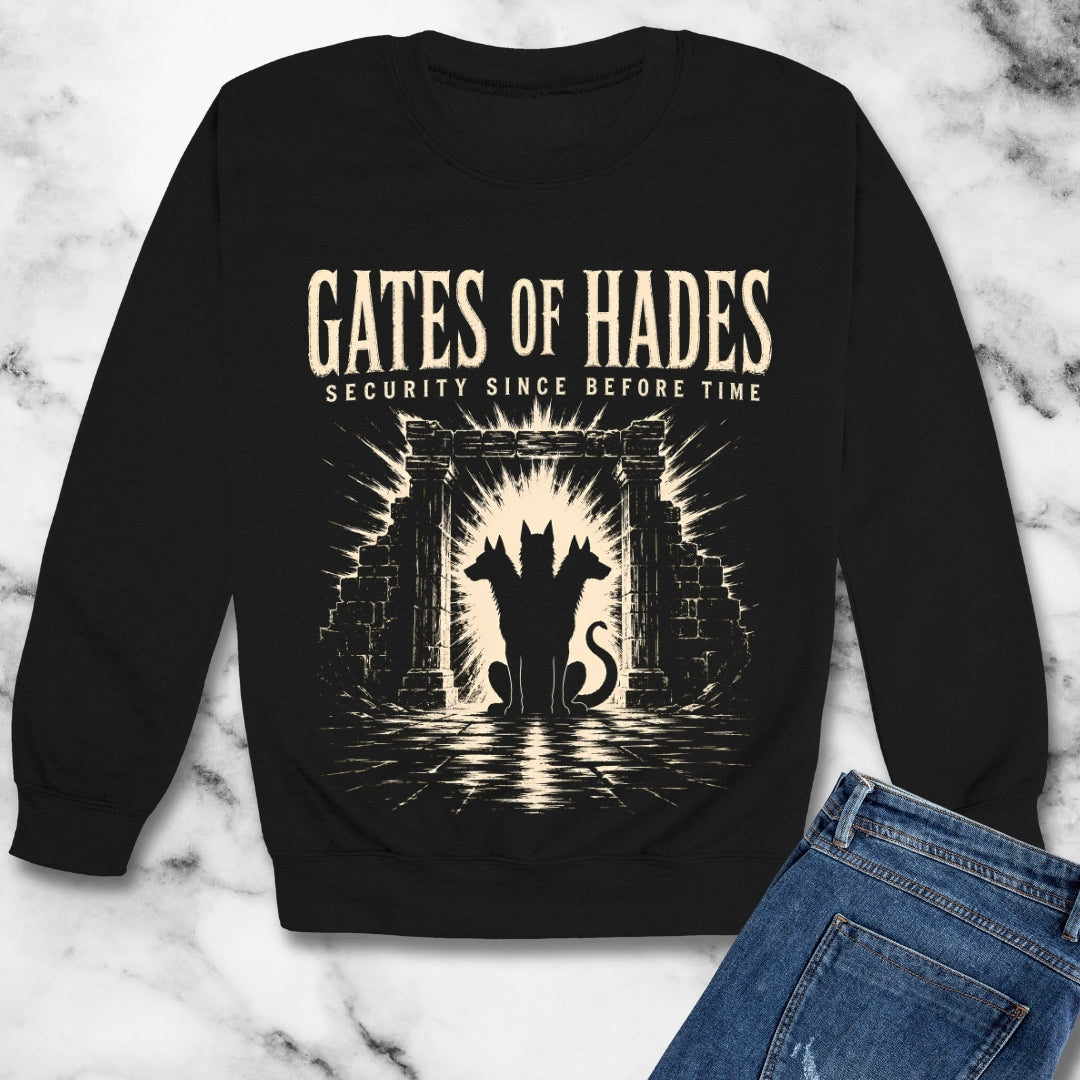 Gates of Hades Cerberus Security Unisex Heavy Crewneck Sweatshirt