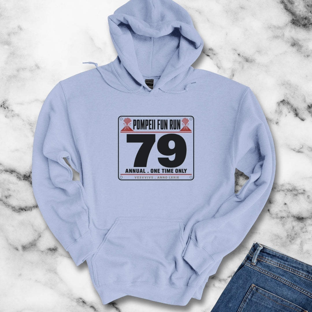 Pompeii Fun Run Race Bib Hoodie