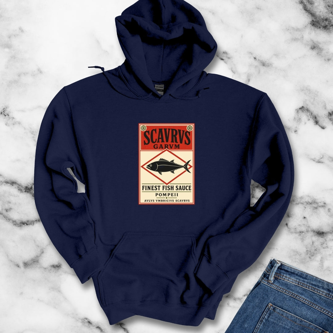 Scaurus Garum Sauce Label Hoodie