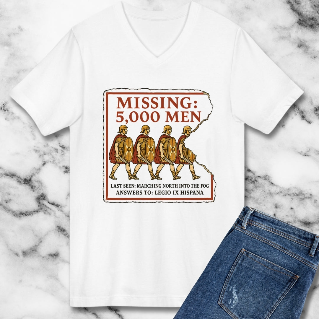 Missing IX Legio Hispana V-neck