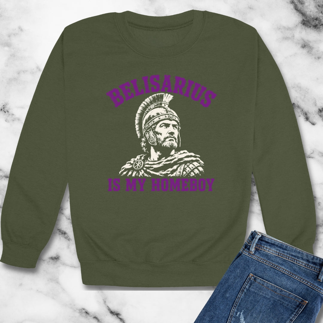 Belisarius is My Homeboy Unisex Heavy Crewneck Sweatshirt