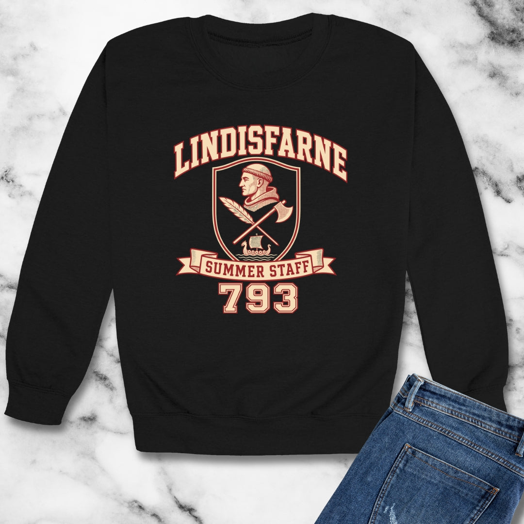 Lindisfarne Summer Staff 793 Unisex Heavy Crewneck Sweatshirt