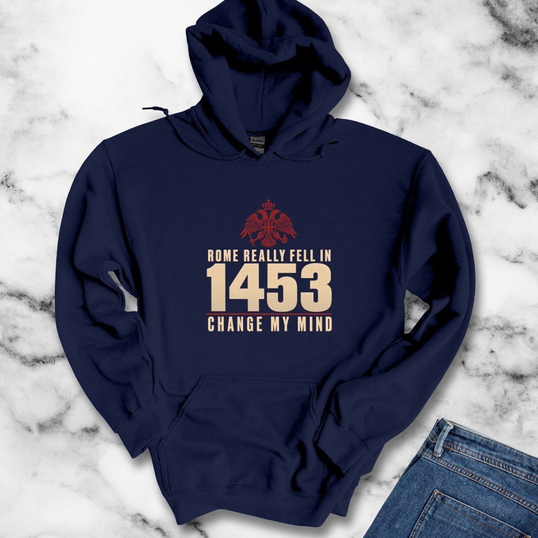 Rome Fell 1453 Hoodie