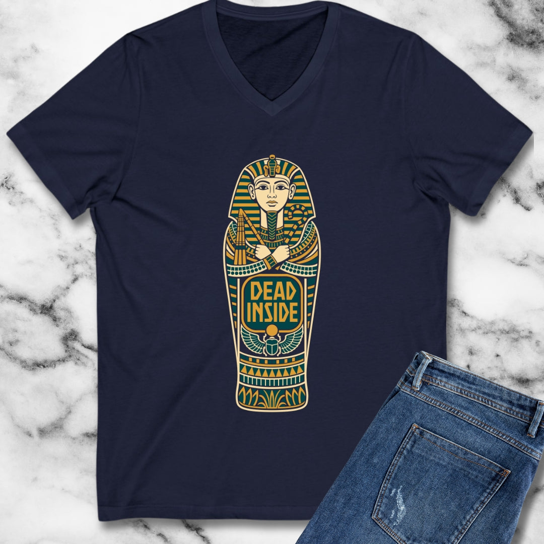 Dead Inside Sarcophagus V-Neck