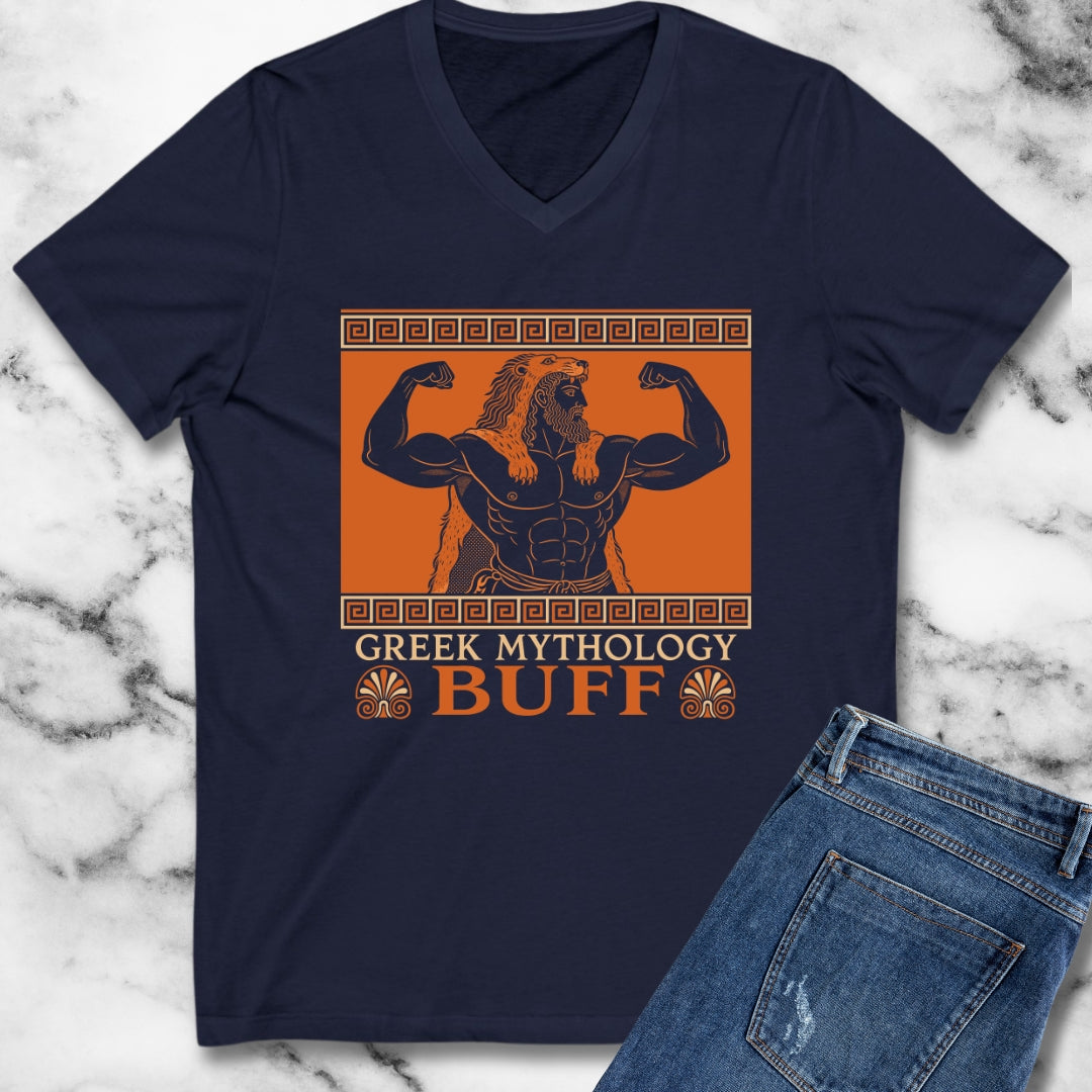 Heracles Greek Mythology Buff V-Neck