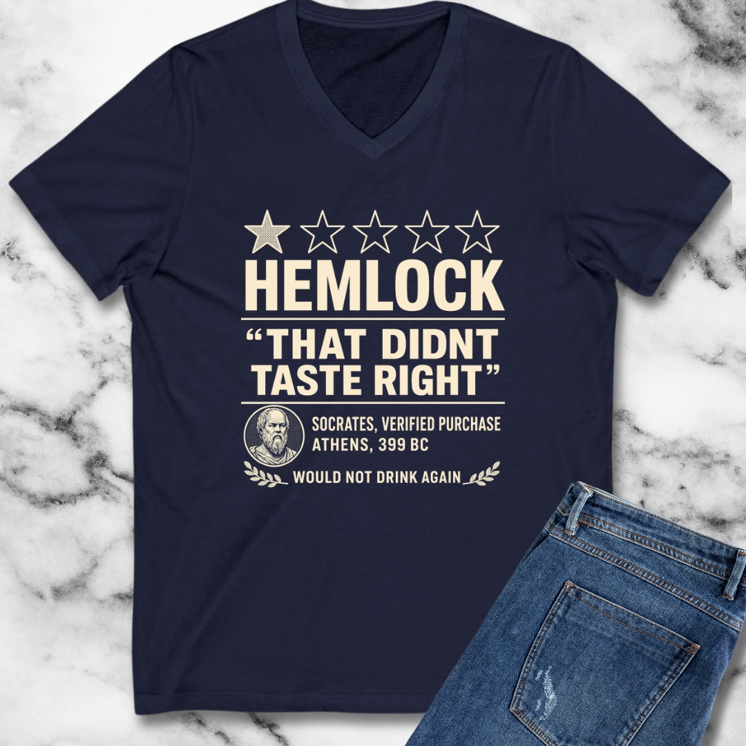 Hemlock Review Socrates V-Neck