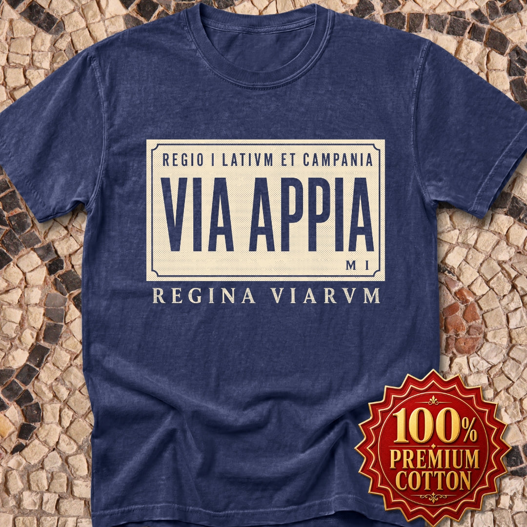 Via Appia Queen of the Roads Premium Tee