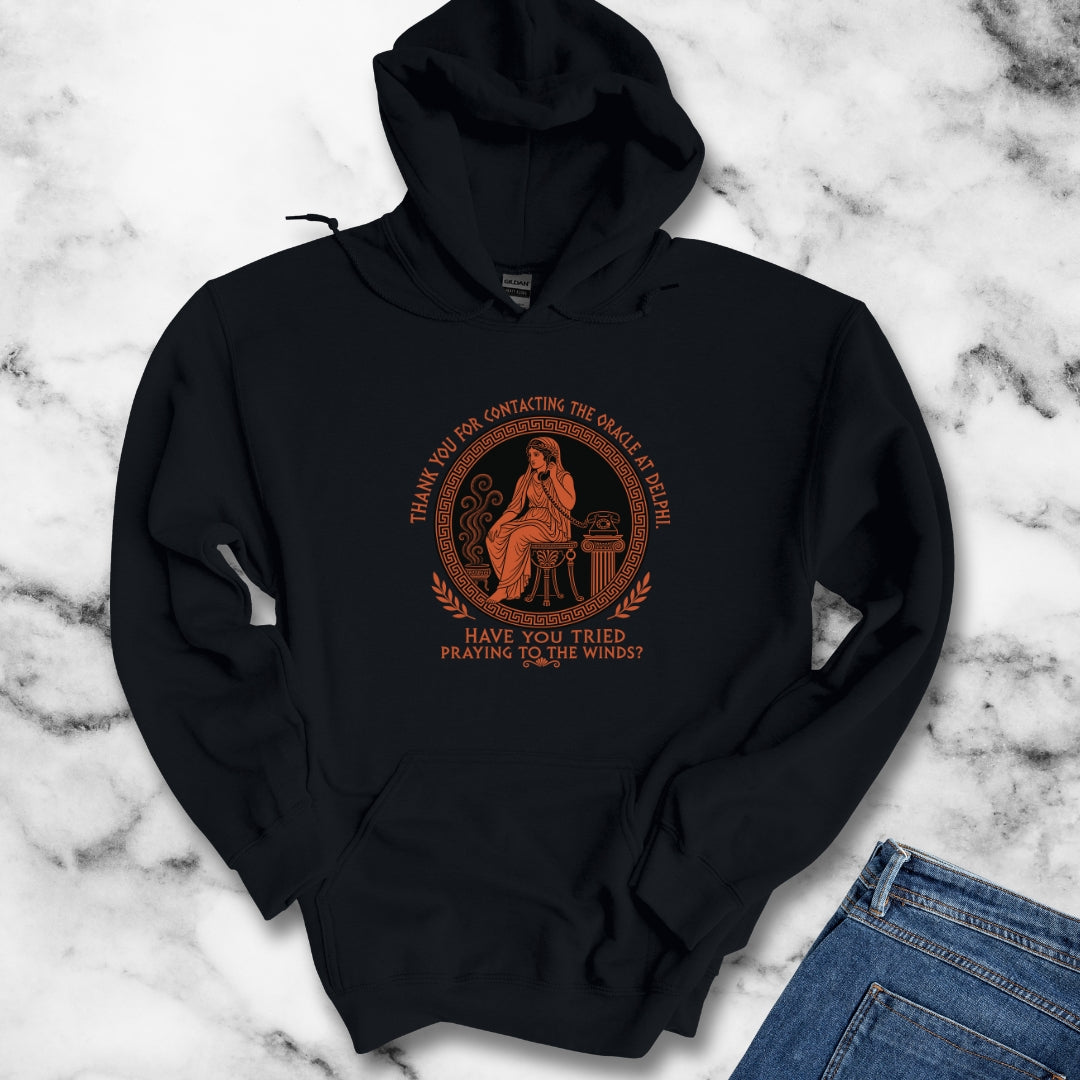 Oracle of Delphi Call Center Hoodie