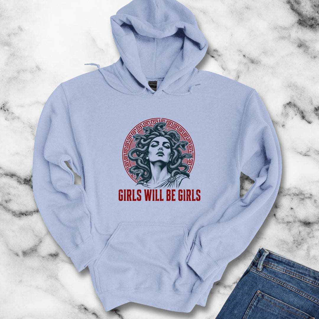 Medusa Girls will be Girls Hoodie