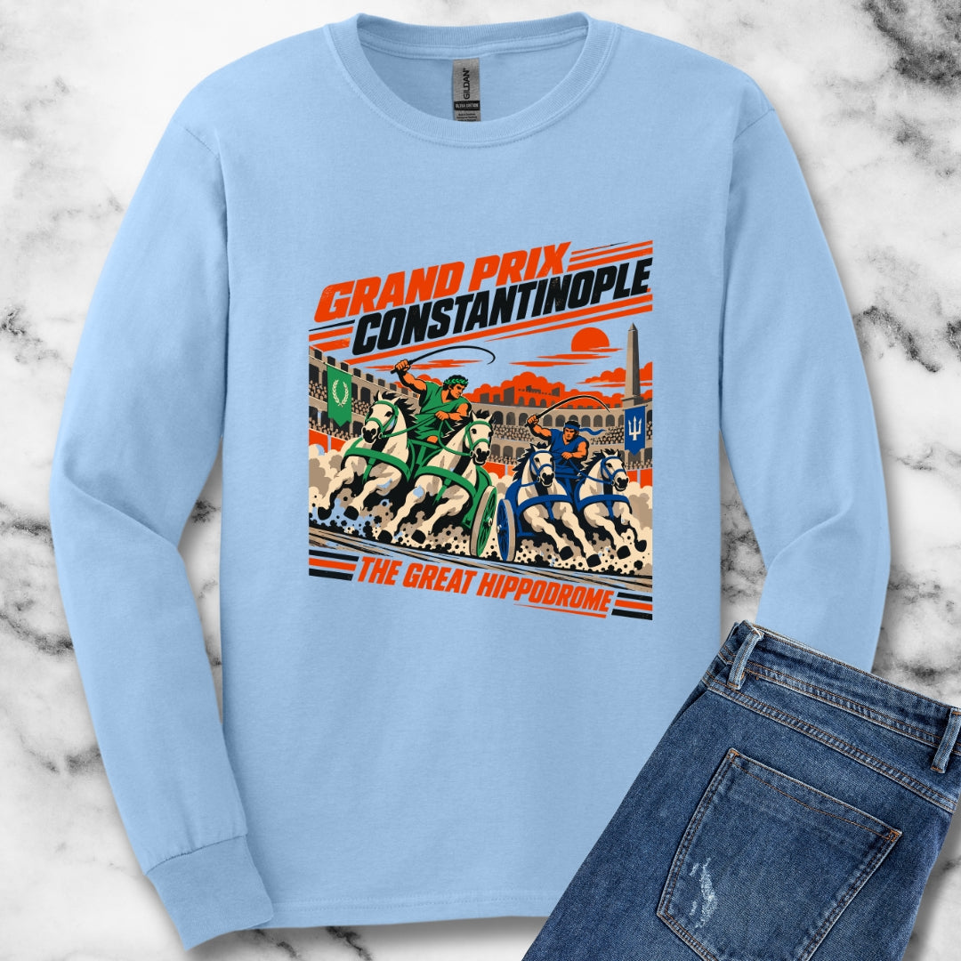 Grand Prix Constantinople Chariot Race Unisex Long Sleeve Tee