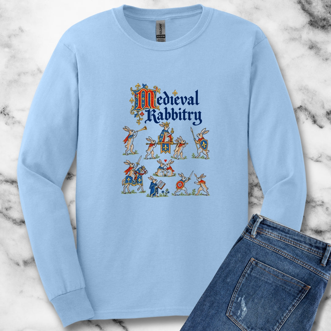 Medieval Rabbitry Unisex Long Sleeve Tee