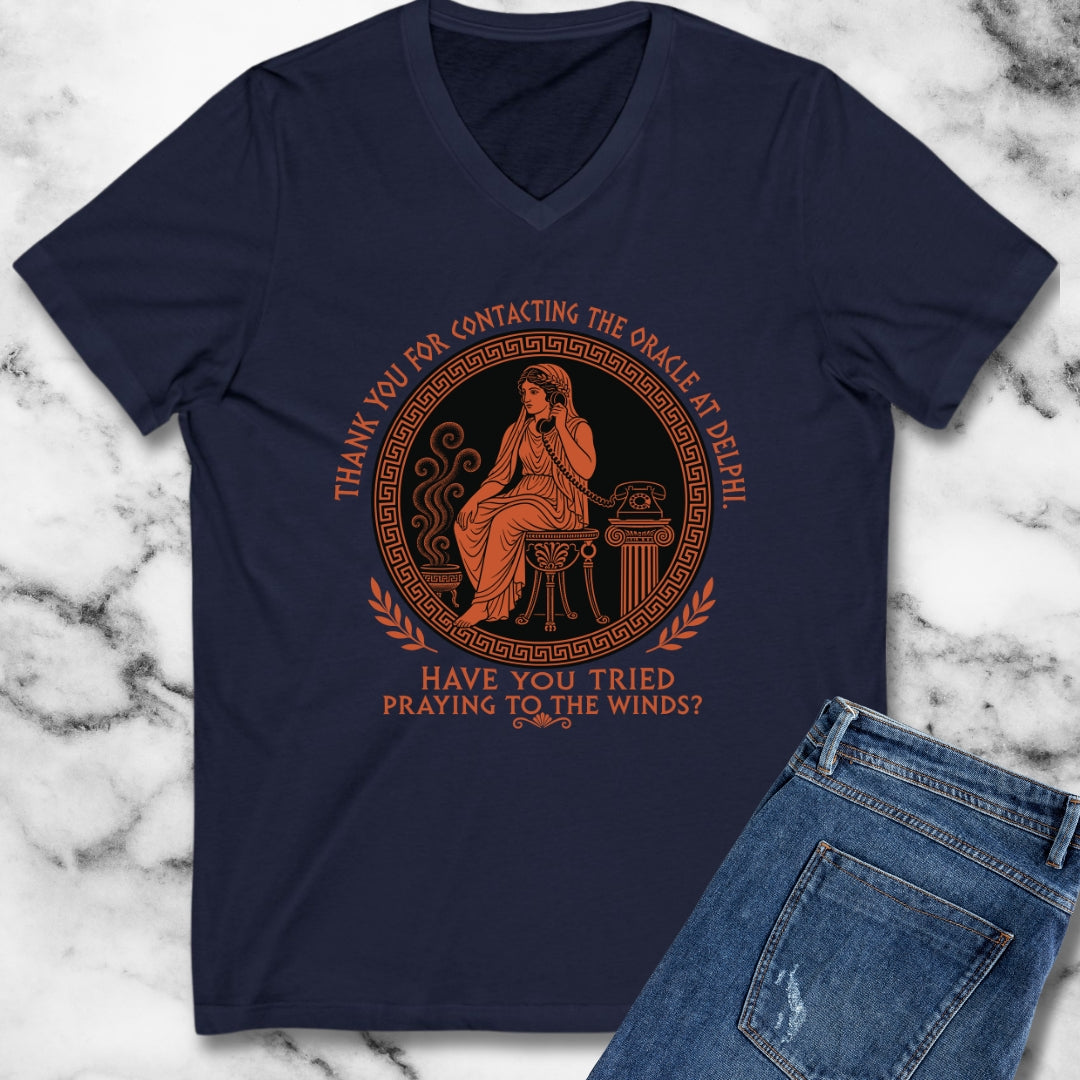 Oracle of Delphi Call Center V-Neck