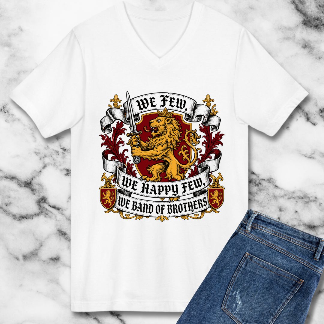 Band Of Brothers Quote V-neck