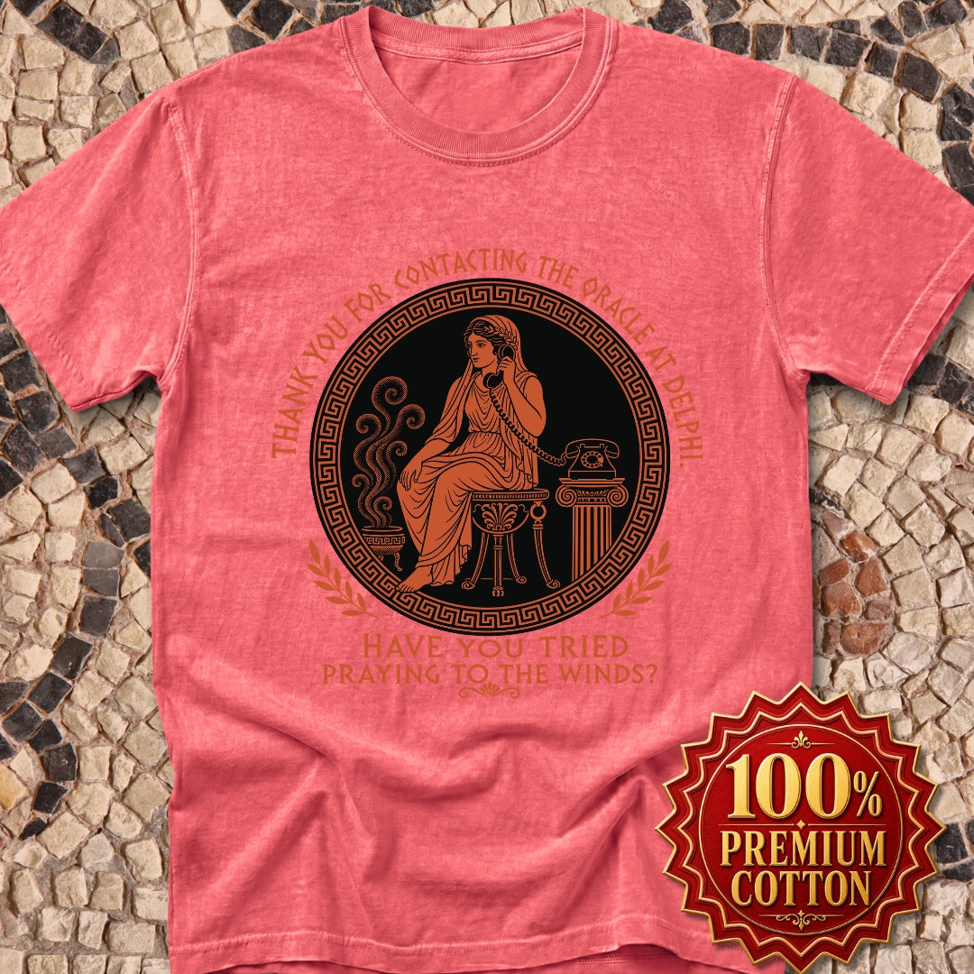Oracle of Delphi Call Center Premium Tee