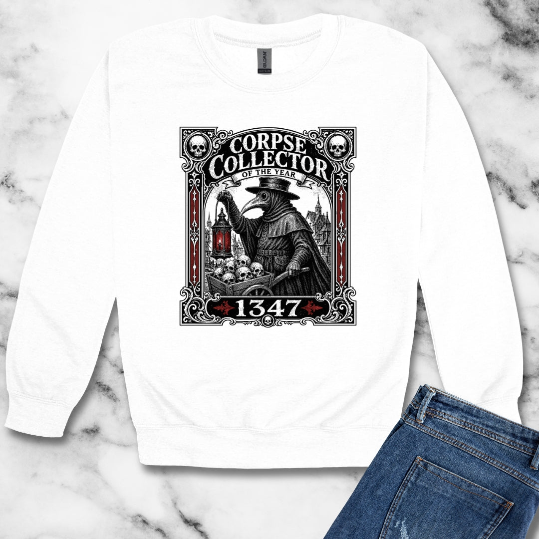 Plague Corpse Collector of the Year Unisex Heavy Crewneck Sweatshirt