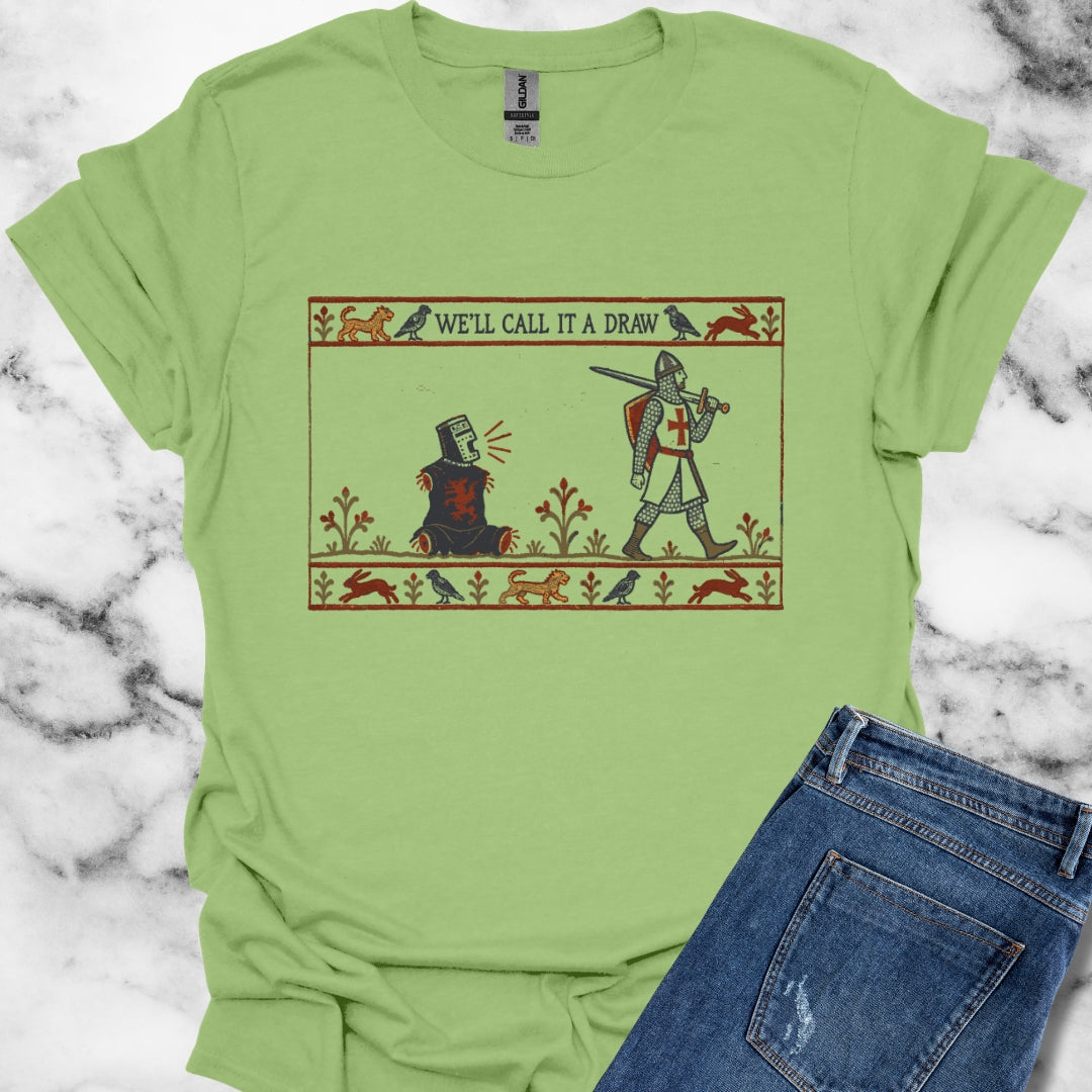 Black Knight Holy Grail Quote T-Shirt