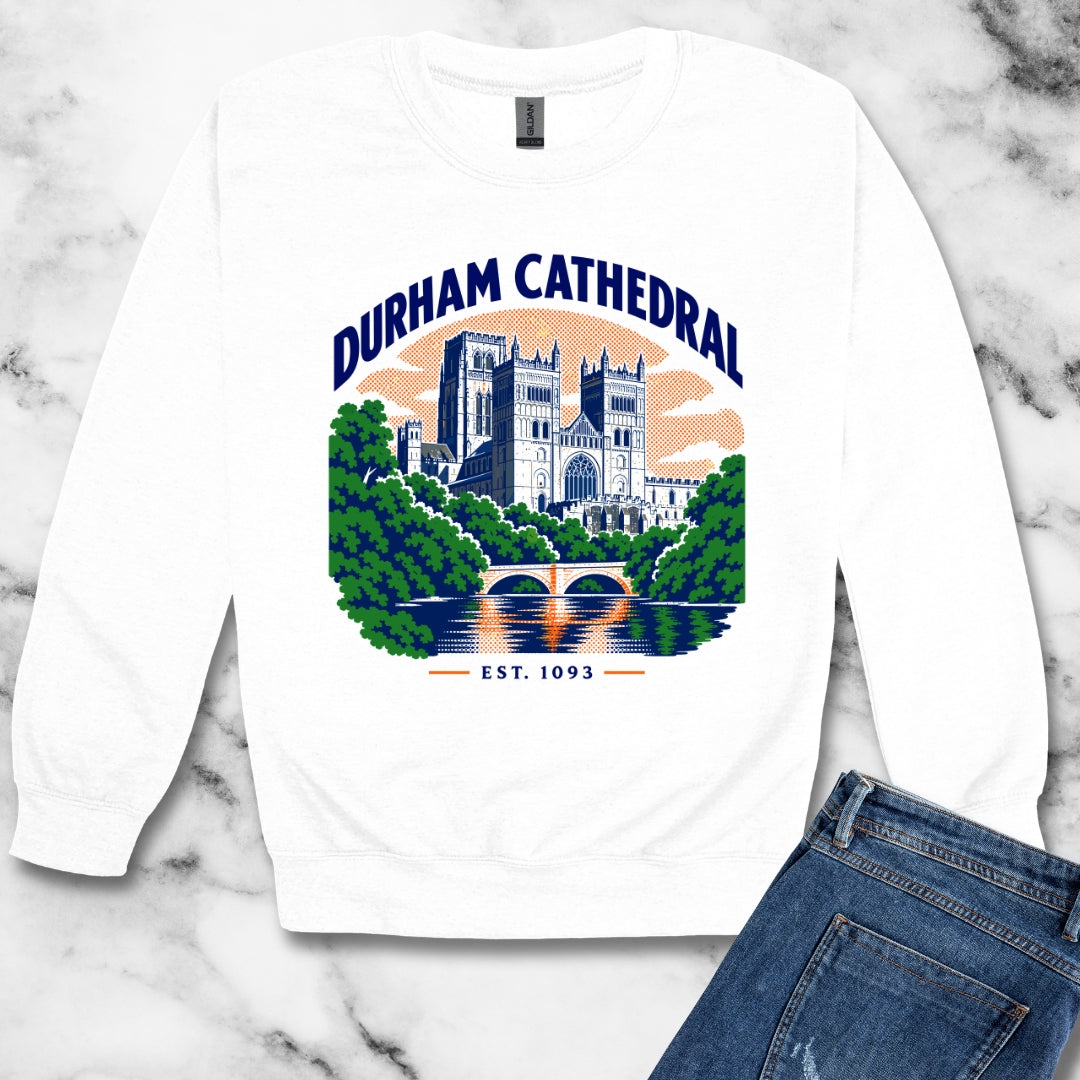 Durham Cathedral Unisex Heavy Crewneck Sweatshirt