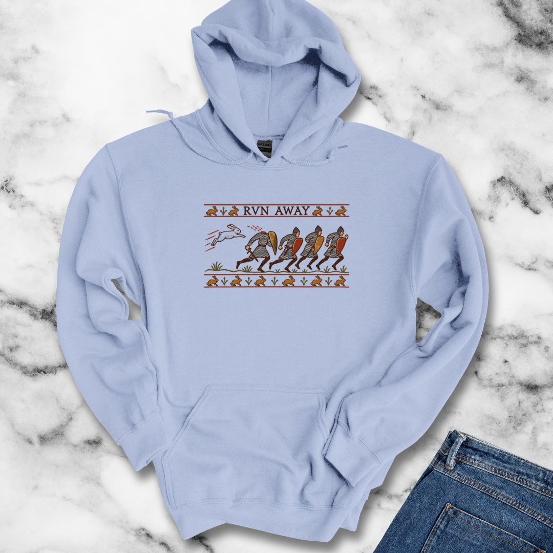 Run Away Killer Rabbit Holy Grail Hoodie