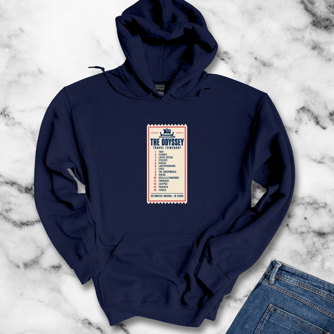 Odyssey Travel Itinerary Hoodie