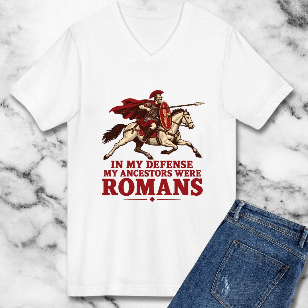 Ancestors Were Roman V-neck