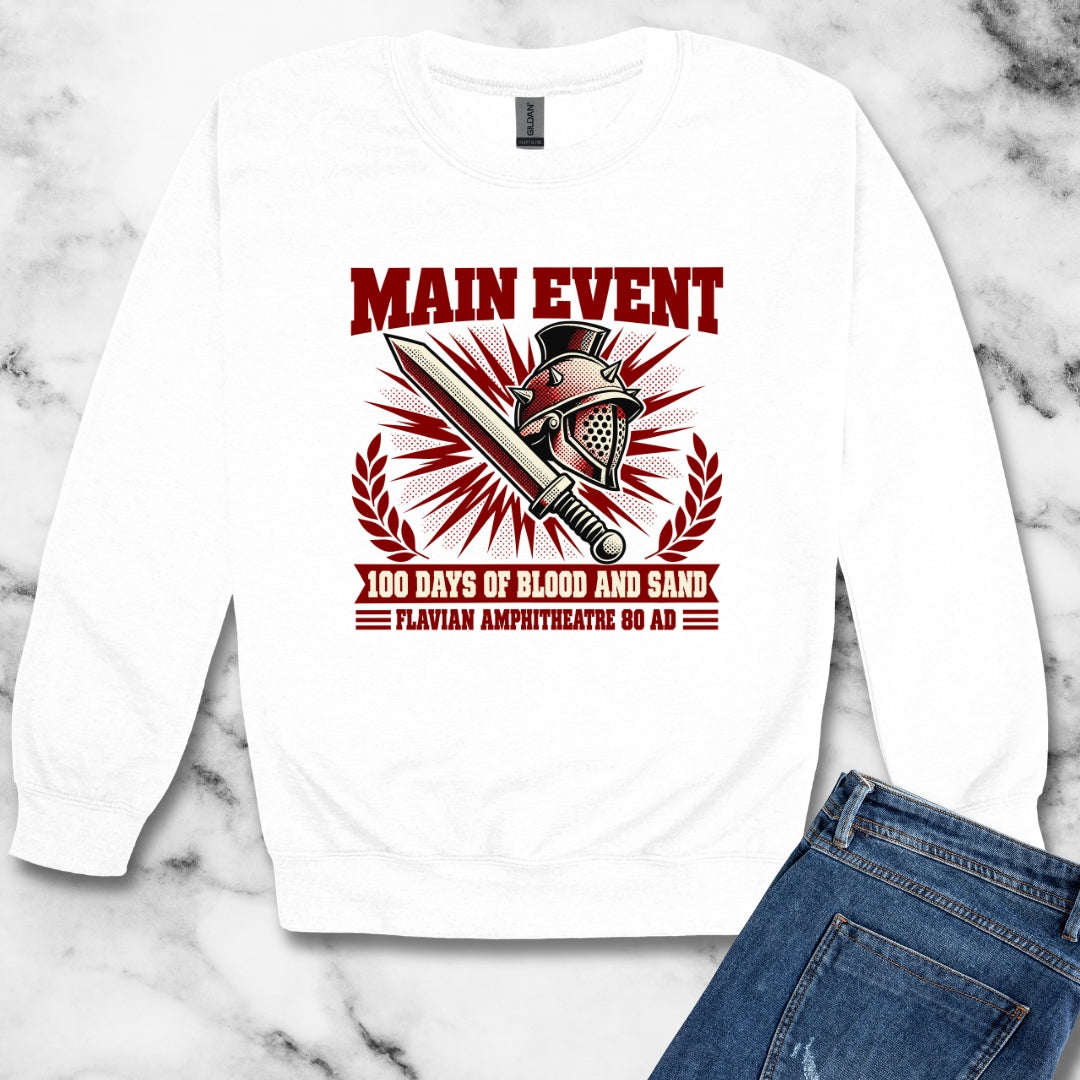 Flavian Main Event Unisex Heavy Crewneck Sweatshirt