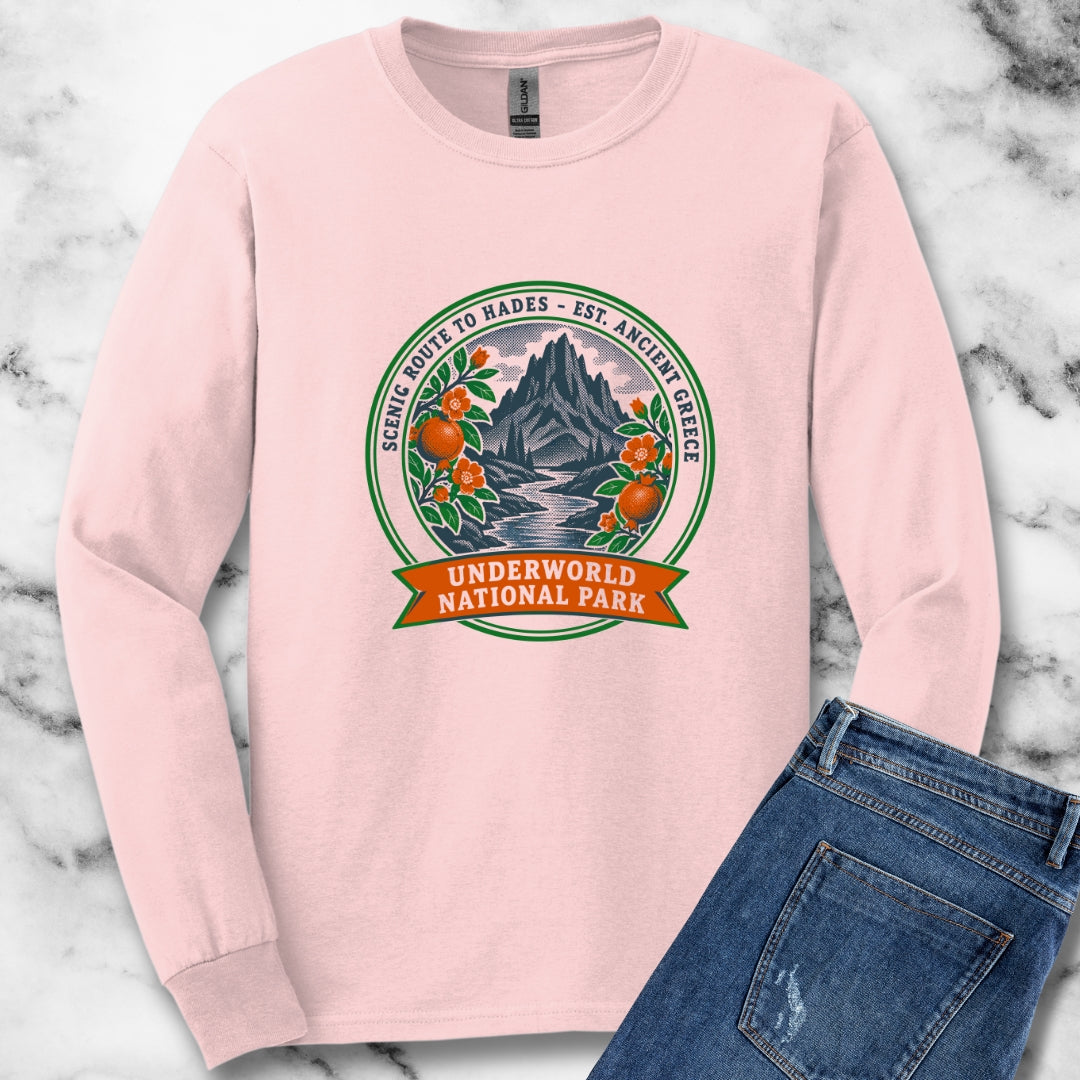Underworld National Park Unisex Long Sleeve Tee