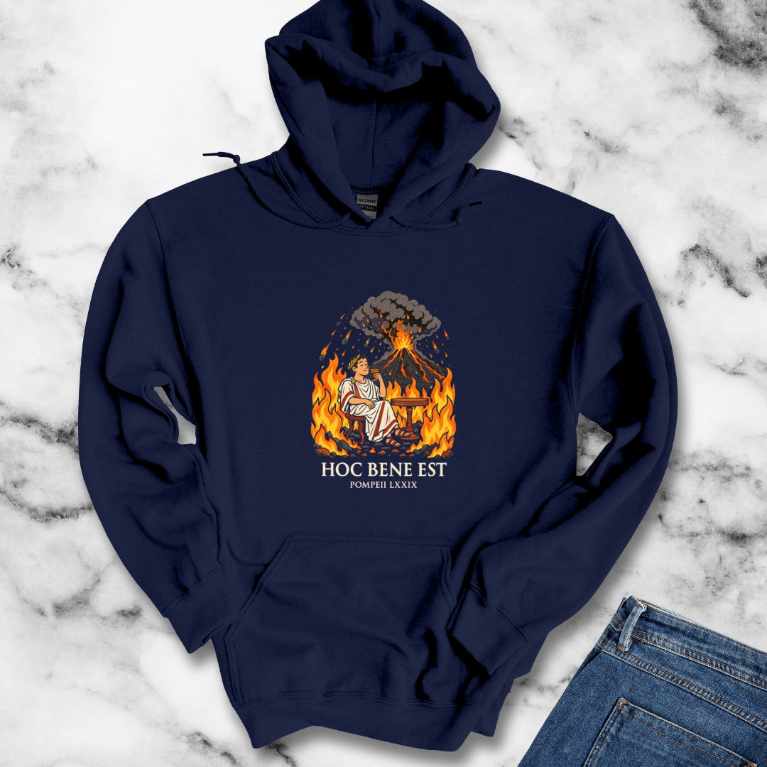 Hoc Bene Est Pompeii Hoodie