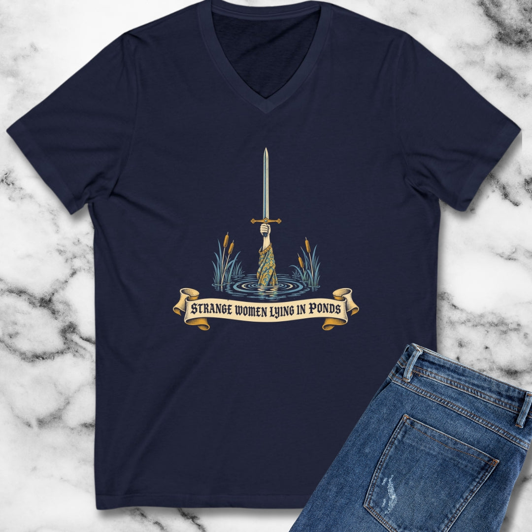 Strange Women Lying in Ponds V-Neck