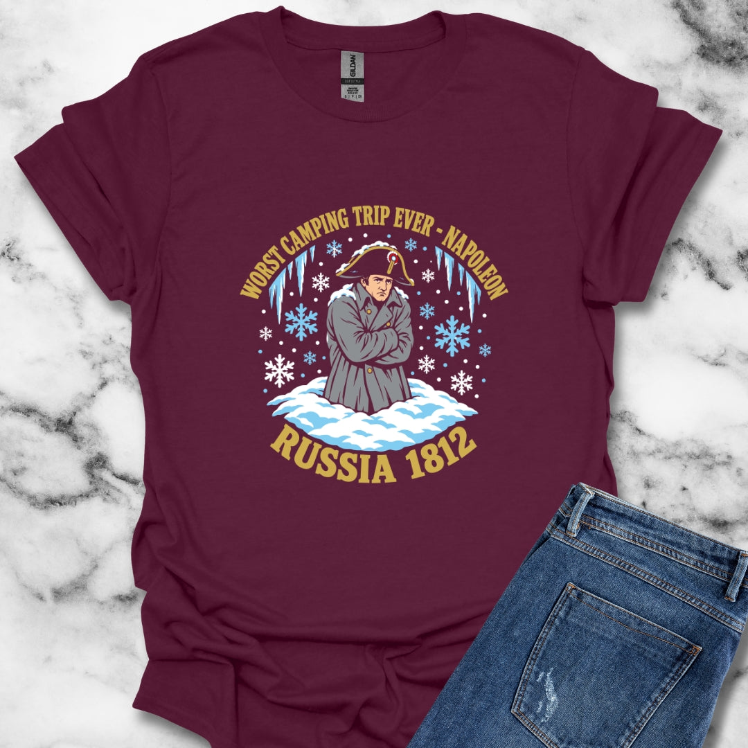Napoleon Worst Camping Trip Ever T-Shirt
