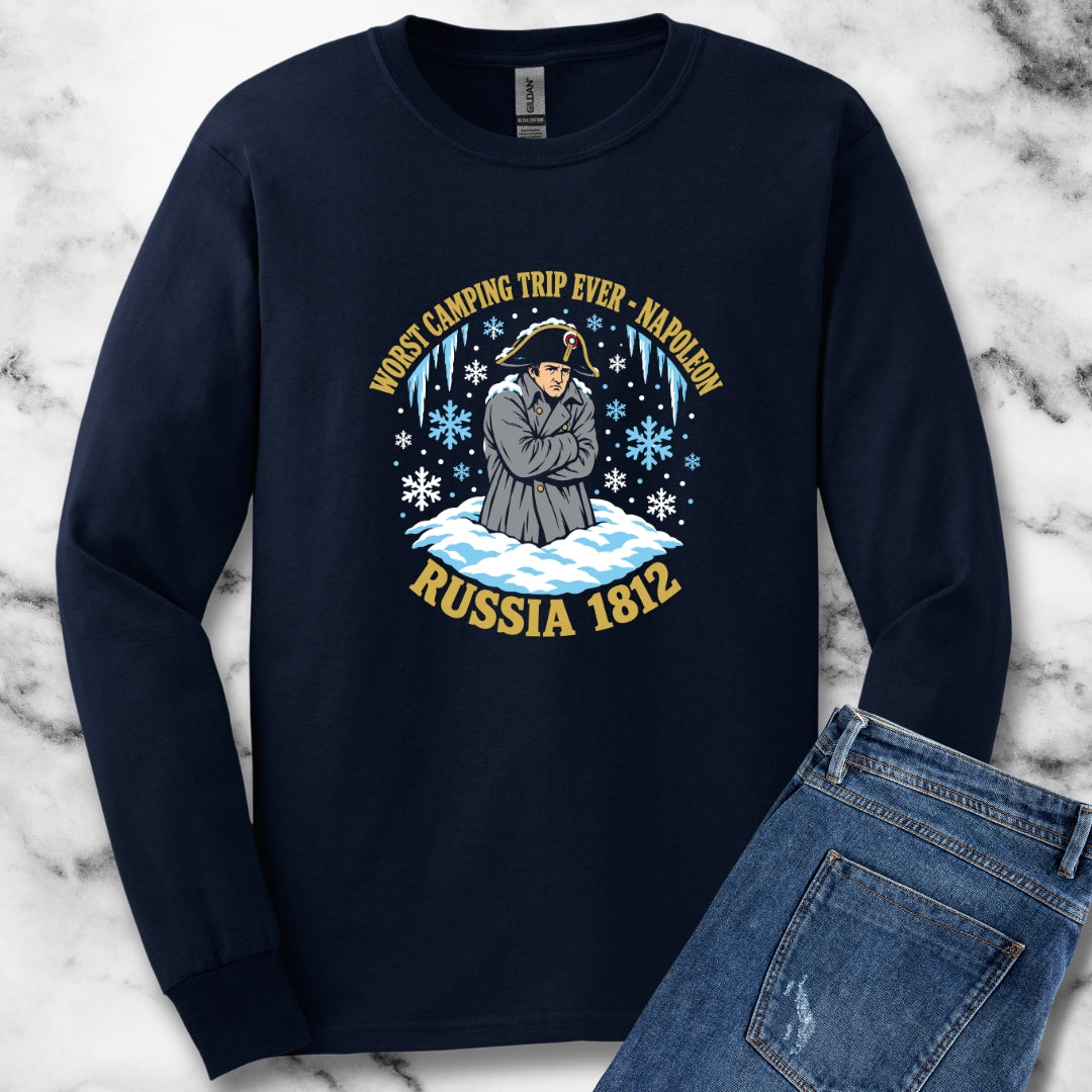 Napoleon Worst Camping Trip Ever Unisex Long Sleeve Tee