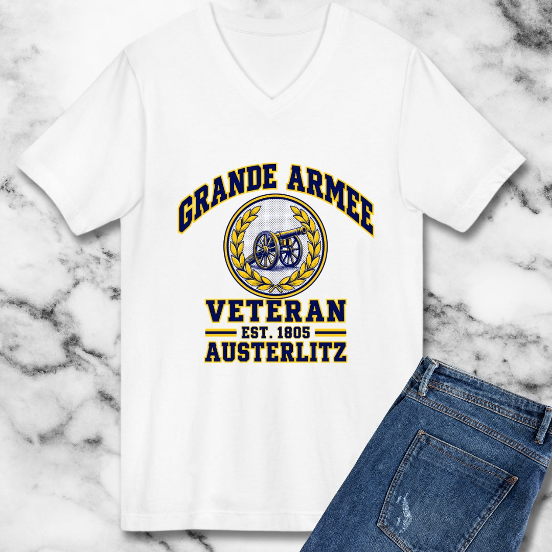 Grande Armee Veteran Austerlitz V-neck