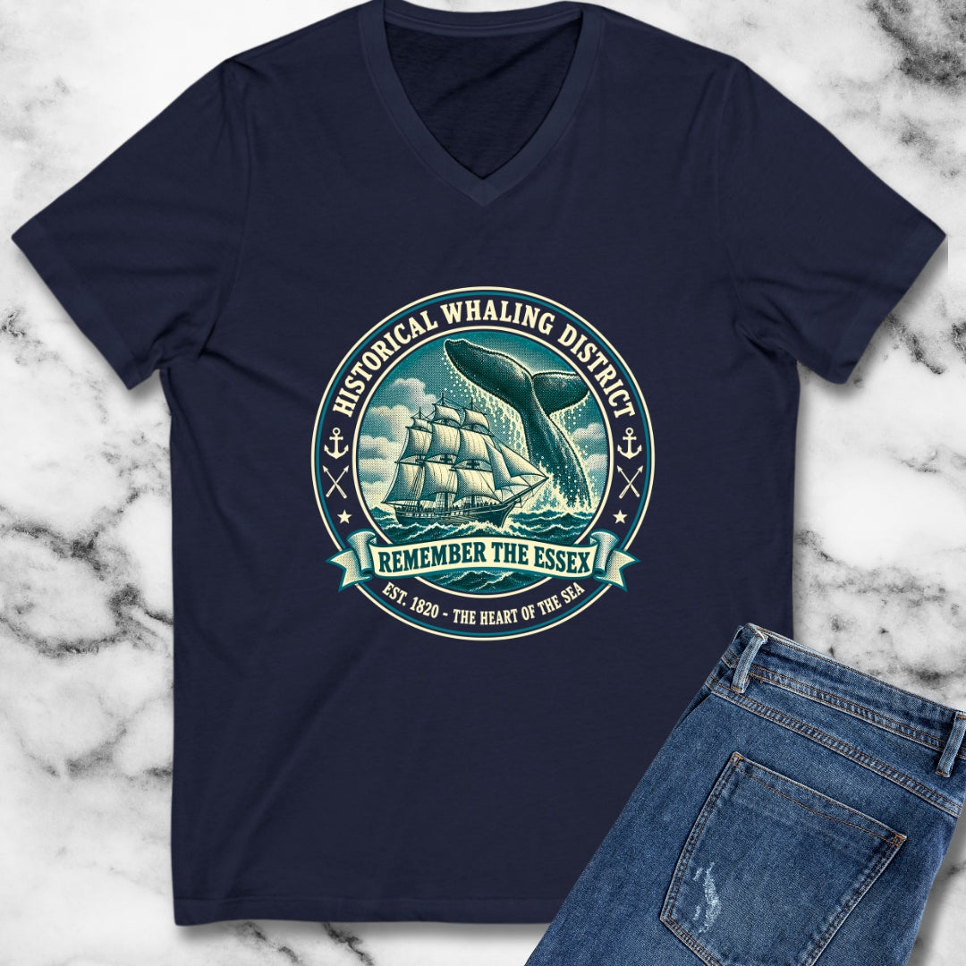 Remember the Essex Whaling District V-Neck
