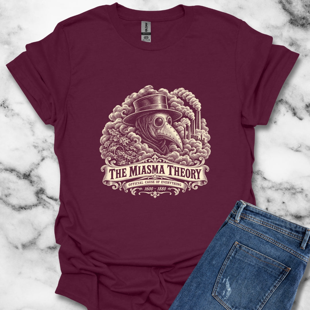 Miasma Theory Plague Doctor T-Shirt