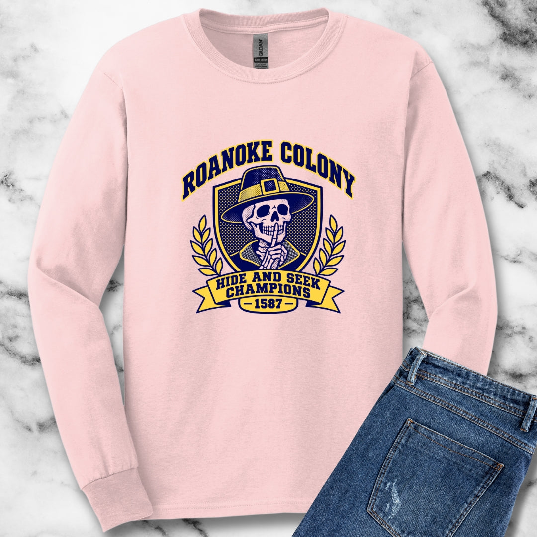 Roanoke Hide and Seek Champions Unisex Long Sleeve Tee