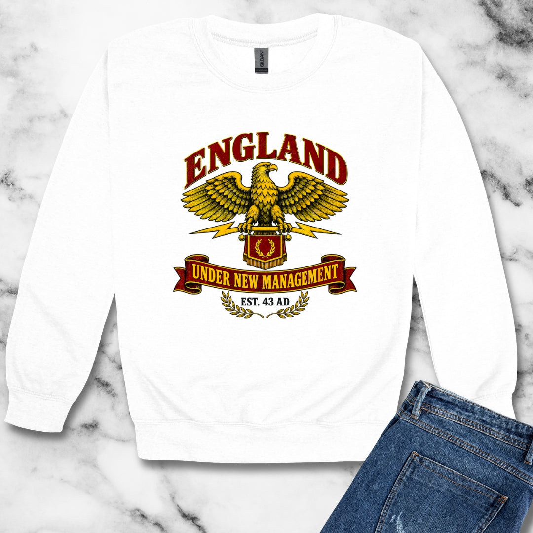 England Under New Management Unisex Heavy Crewneck Sweatshirt