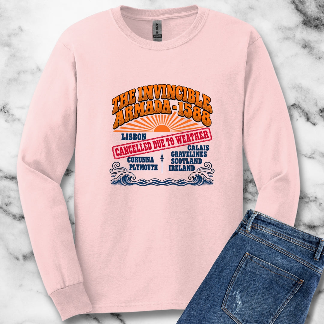 Invincible Armada Tour Dates Unisex Long Sleeve Tee