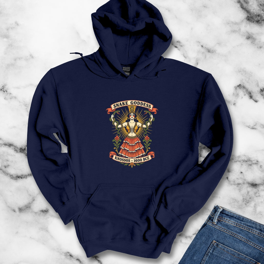 Snake Goddess Knossos Hoodie