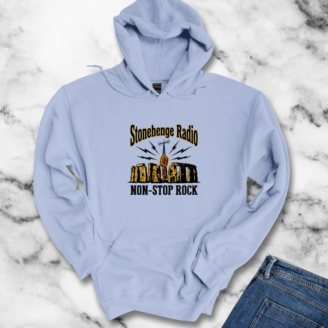 Stonehenge Radio Non-Stop Rock Hoodie