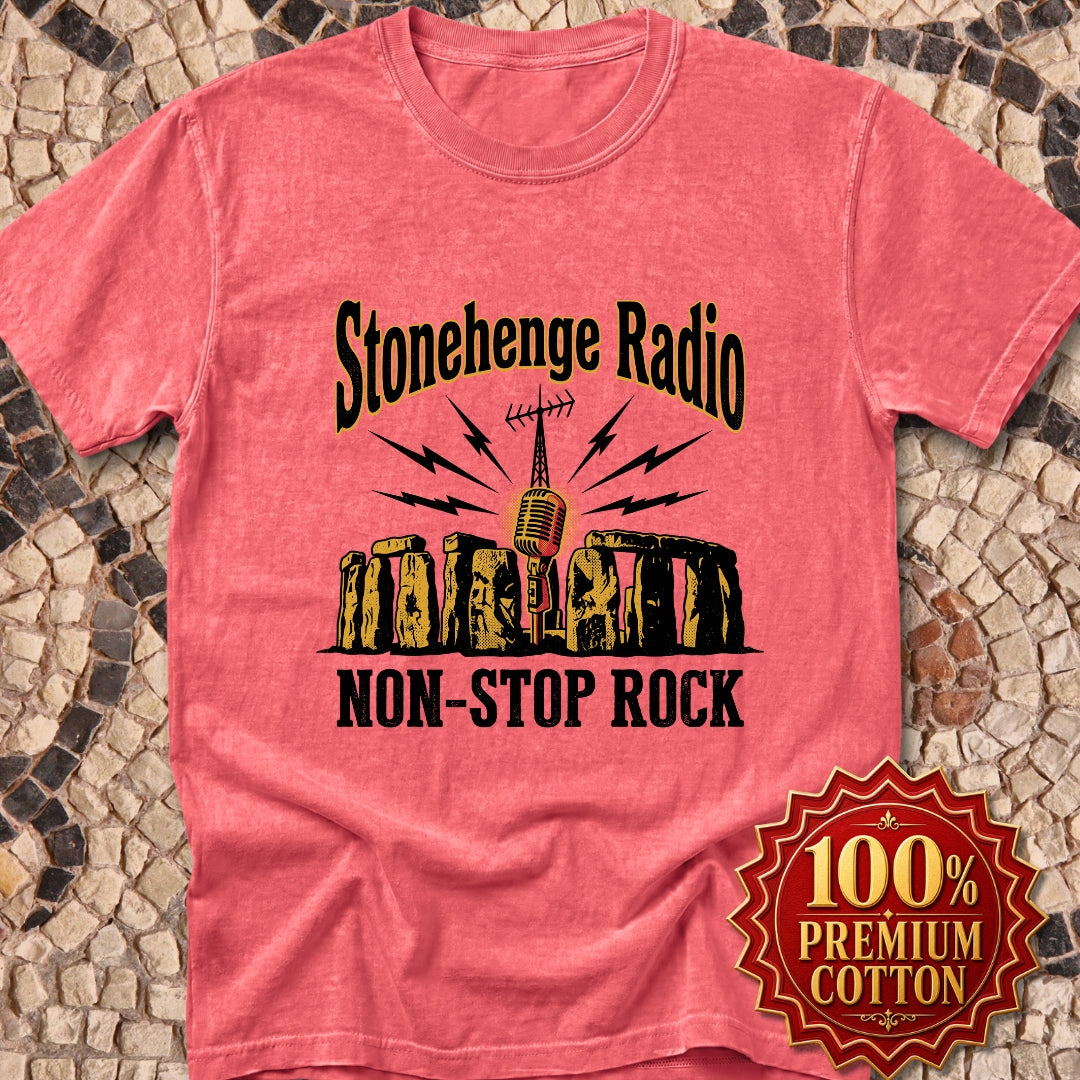 Stonehenge Radio Non-Stop Rock Premium Tee