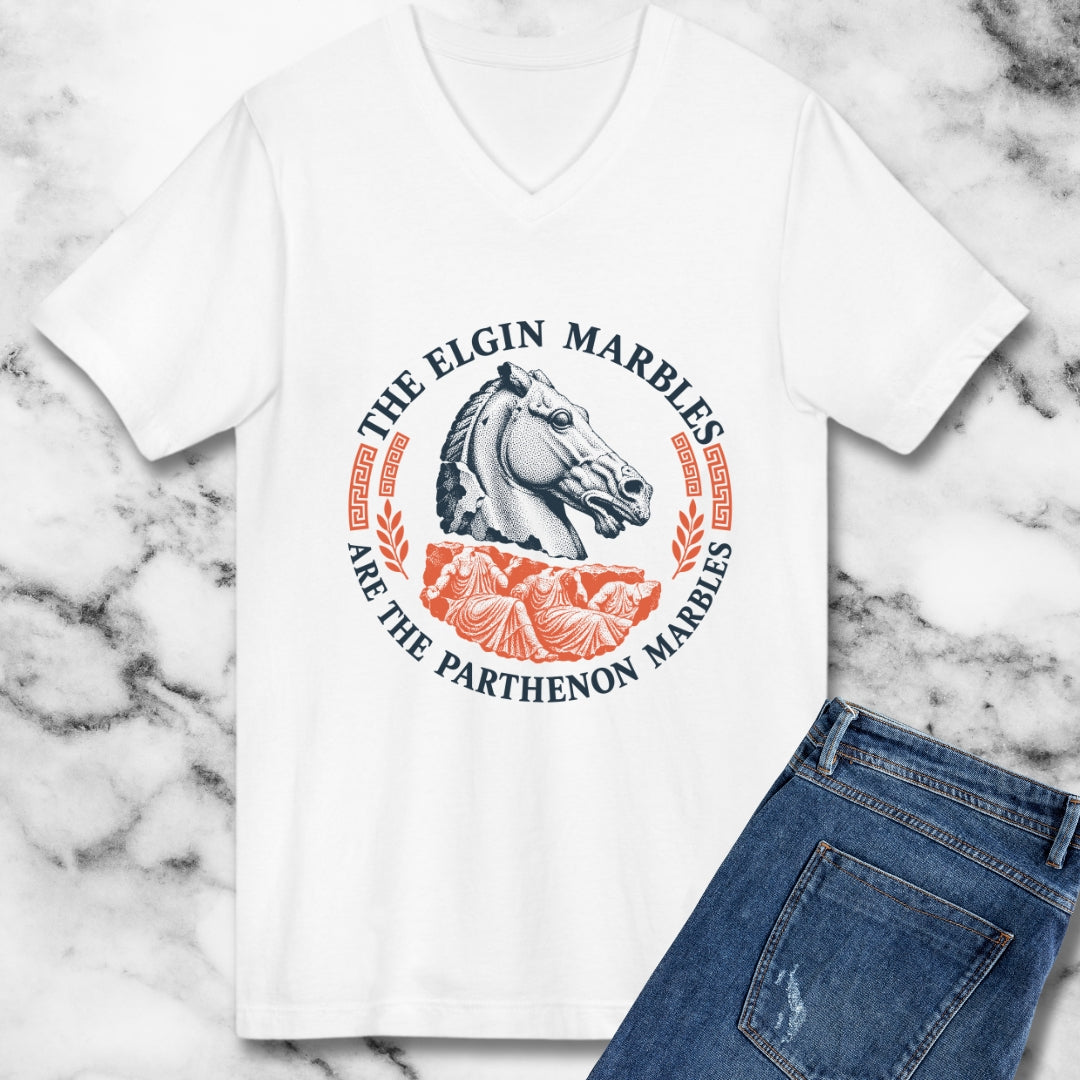 Elgin Marbles Are Parthenon Marbles V-neck